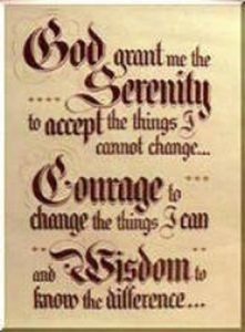 the Serenity Prayer written in Old English